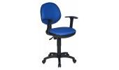 Бюрократ (BURO) Кресло офисное CH-356AXSN ткань синяя 15-10 