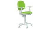 Бюрократ (BURO) Кресло офисное CH-W356AXSN салатовое белый пластик 