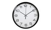 Бюрократ (BURO) Часы настенные R07P, круглые, черный, d30.3 см, плавный ход 